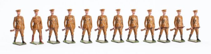 Britains toy soldiers, set 160, Territorial Infantry,
