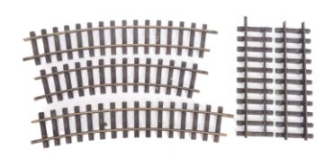 A collection loose of G gauge track. .