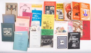 Edison Phonograph Monthly reprints (11 vol) and forty other books on phonograph history