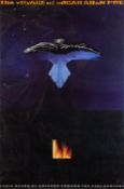 A single sheet Opera poster 'The Voyage of Edgar Allen Poe' for the Lyric Opera of Chicago,
