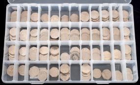 Approximately one hundred and ninety-seven various collectable 50p pieces, including Beatrix Potter.