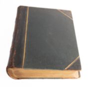 An old time stamp collection in an International album including China,, Canada, India, France,