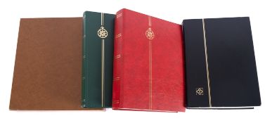 Four albums of Tokelua stamps.