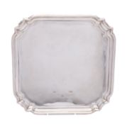 An Elizabeth II silver salver by James Dixon & Son, Sheffield 1977, with silver jubilee mark,