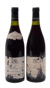Two bottles of Les Massioniere 1990. Crozes Chapoutier Hermitage.