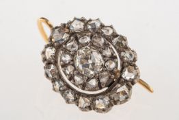 A single antique diamond earring,