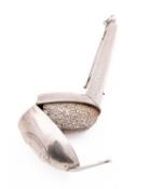 A Victorian Scottish silver pipe case possibly by John Sanderson & So, Edinburgh after 1877,