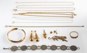 A mixed group of jewellery,