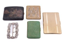 A mixed group of silver,