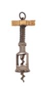 A German nickel plated spring shafted op