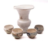 Kyra Cane [b. 1962] a group of stoneware