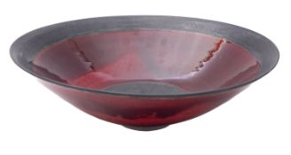 Eddie Curtis [b. 1953] a porcelain bowl