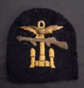 A Combined Operations shoulder badge, wi