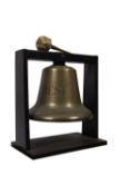 The ship's bell from the Norwegian Motor