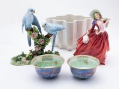 A Royal Doulton figure 'Autumn Breezes'