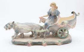 A Continental centrepiece of a woman and