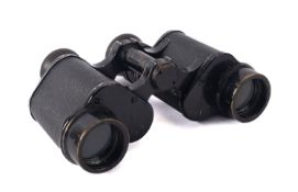 A pair of WWII binoculars , maker Hunsik