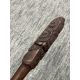 A Maori Taiaha Staff. New Zealand, ca 19th century.Typically carved with two pairs of eyes and - Image 2 of 7