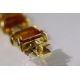 A Charles de Temple Gold Bracelet with Citrines, signed c de t..Marked with London import - Image 8 of 16
