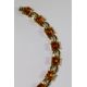 A Charles de Temple Gold Bracelet with Citrines, signed c de t..Marked with London import - Image 11 of 16