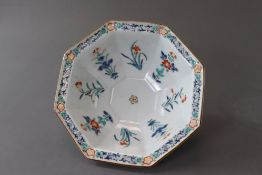 An Octagonal Kakiemon style Bowl, 18th century