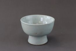 A Joseon White-glazed Bowl, 19th century