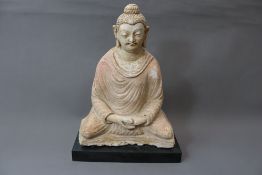A Gandhara buddha figure. Ex Sotheby's. 5th/4th century BC.