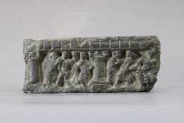 A Gandhara Stone Panel, carved with Scenes from the life of the Buddha, c.3rd century AD