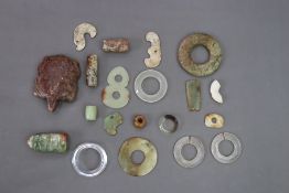 A Collection of Archaistic and Archaic Chinese Jades and Hardstones, c.1900 and earlier,