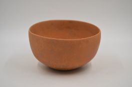 A Red Pottery Plain Bowl, Yangshao Culture, Banpo Phase