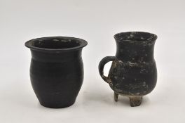 Two Black Pottery Cups, Neolithic period, Longshan culture, c.?2500-2000 BC