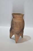 A Pottery Tripod Vessel, Neolithic Period