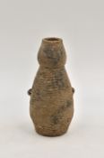 A Pottery Double-gourd Vase, Neolithic period, Yangshao culture, Banpo Phase