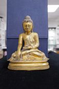 A Thai Bronze Buddha, 18/19th century,