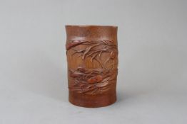 A Bamboo Brushpot, 20th century,