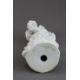 A  blanc de chine  Figure of a Lady Immortal, Qing/Republic period - Image 5 of 5