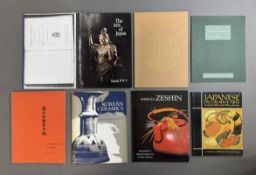 Collection of 8 Books on Japanese and Korean Art: Ceramics, Lacquer, and Decorative Arts