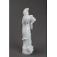 A  blanc de chine  Figure of a Lady Immortal, Qing/Republic period - Image 3 of 5