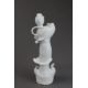 A  blanc de chine  Figure of a Lady Immortal, Qing/Republic period - Image 4 of 5