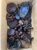 Twenty Three Assorted Wood Stands, 19/20th century,