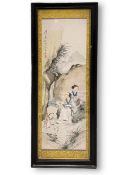A Group of Four Chinese Paintings of Figures, 19th-20th Century