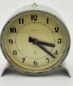 Jaeger LeCoultre 2 Day Travel Alarm Clock White