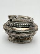 Ronson Queen Anne Desk Lighter Silver Plated