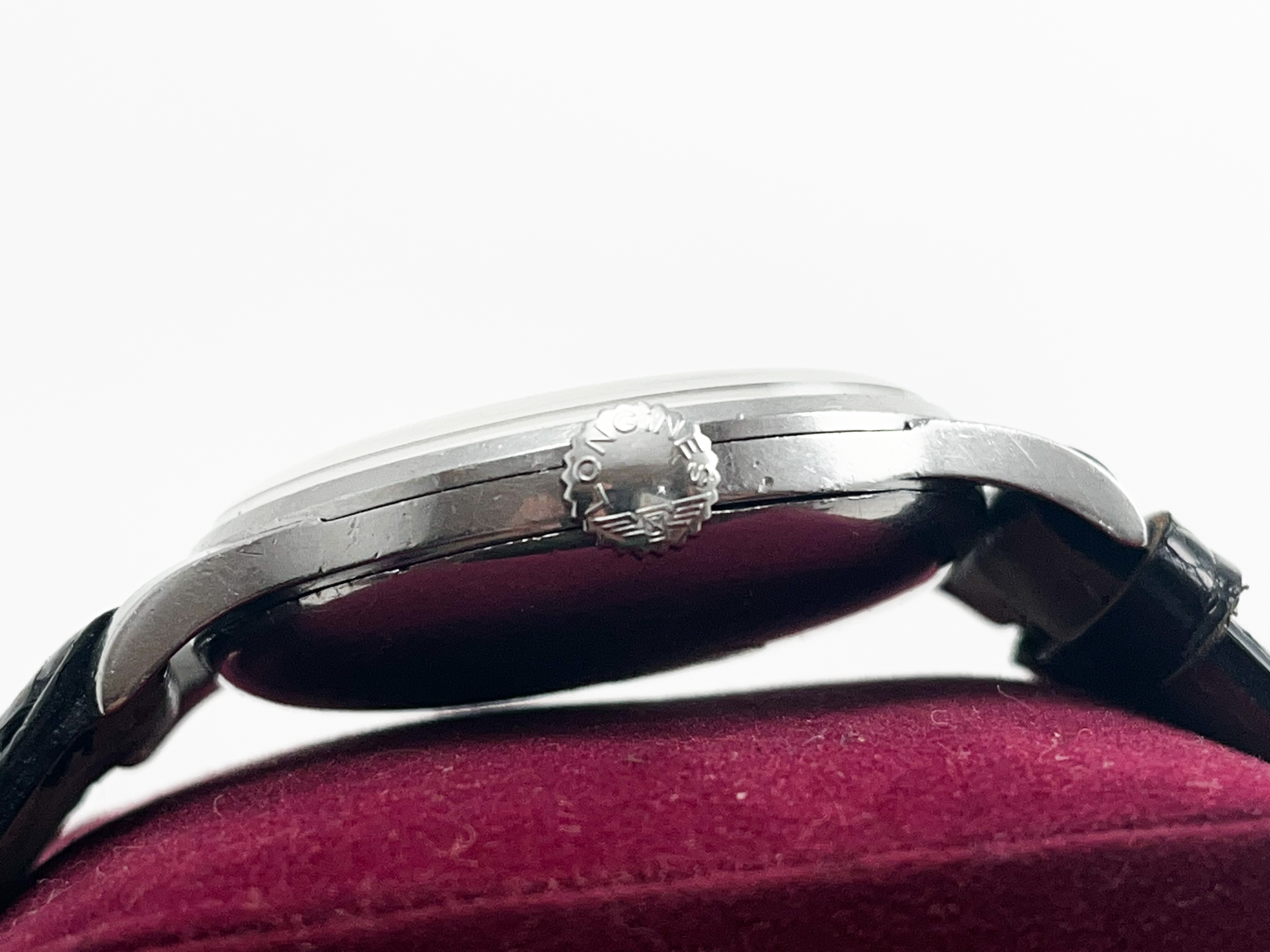 Longines Large Size Original Quarter Dial 17j 1955 ref 12.68ZS Manual Wind 38mm - Image 3 of 4