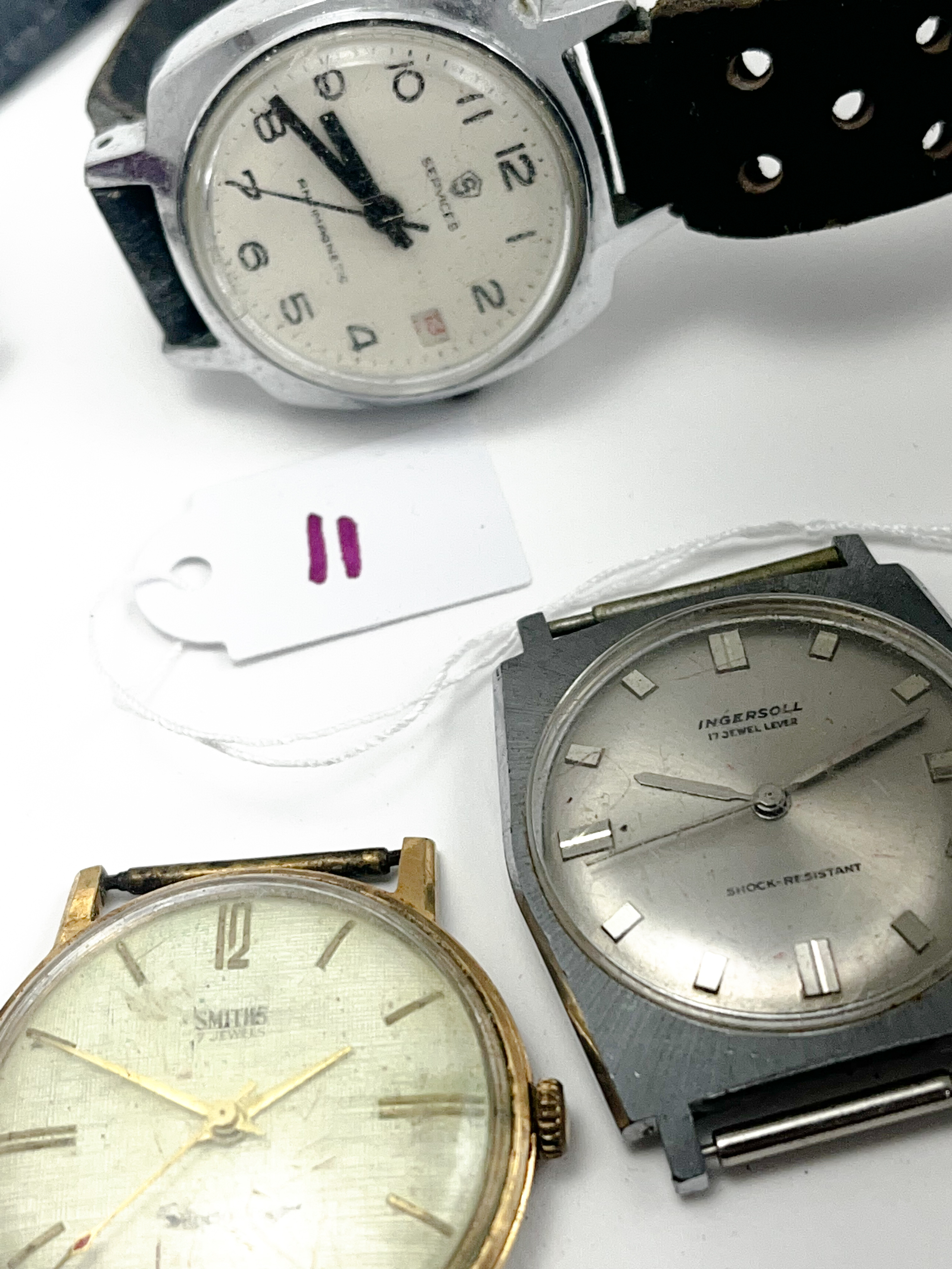 5 Pieces Mix Wristwatches Smiths Ingersol Camy - Image 3 of 4