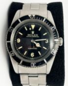 Rolex Oyster Perpetual Submariner Ref. 6538/6204 Mens Wristwatch Rolex Stainless Steel Bracelet