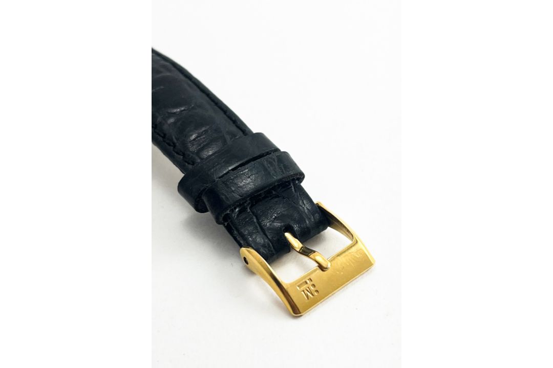 Movado Bumper Date Automatic Mens Writswatch Arabic Numerals Black Dial, - Image 2 of 4