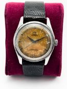 Omega Seamaster 1957 cal 501 Mens Wristwatch 2869 1 SC Automatic 39mm A59 Leather Strap