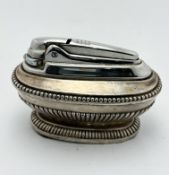 Ronson Queen Anne Desk Lighter Silver Plated