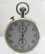 Swiss Split Second Stop Watch Pocket Watch